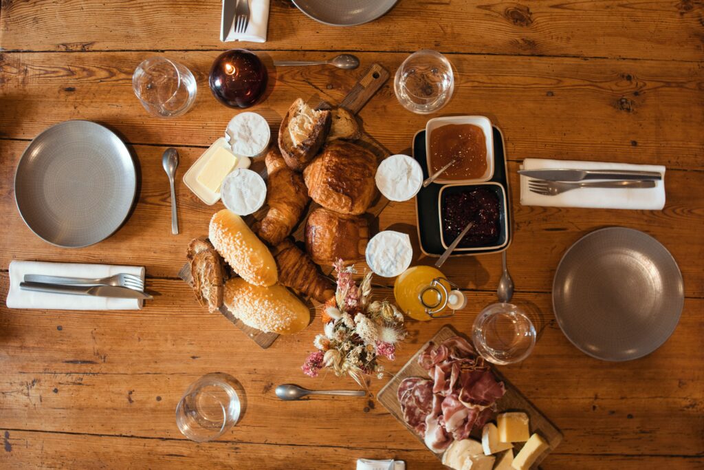 Petit déjeuner sucré salé