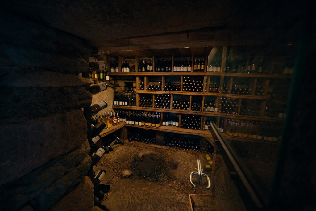 Cave à vin restaurant